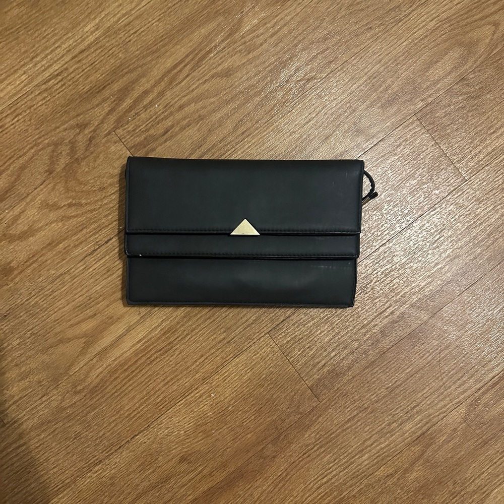 Black Convertible Bag (Clutch, Crossbody)